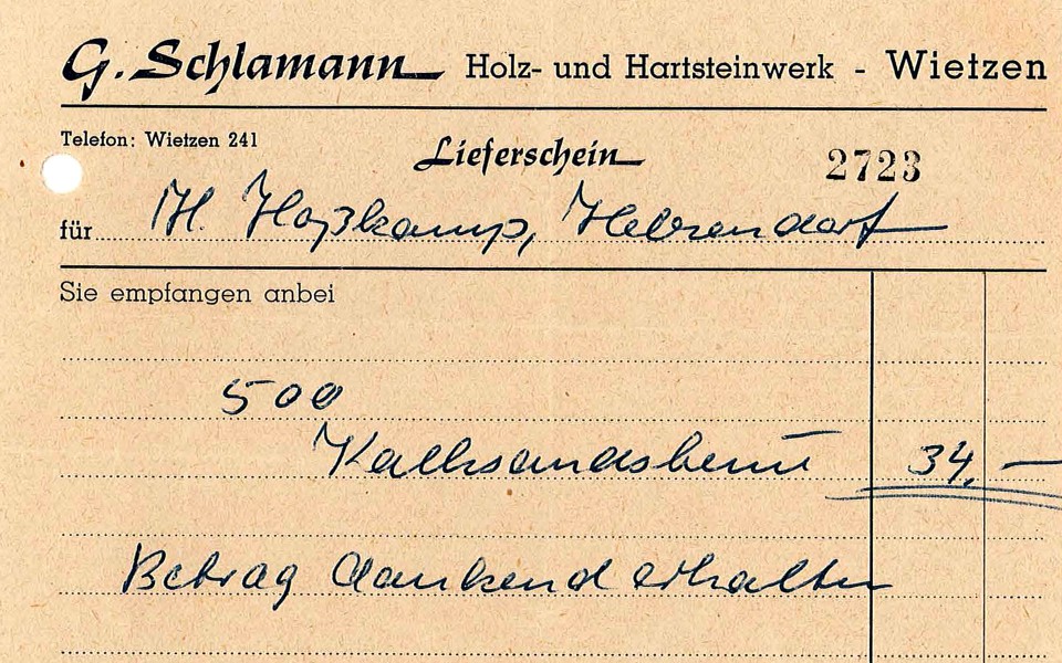 1955 – Start of calcium silicate brick production